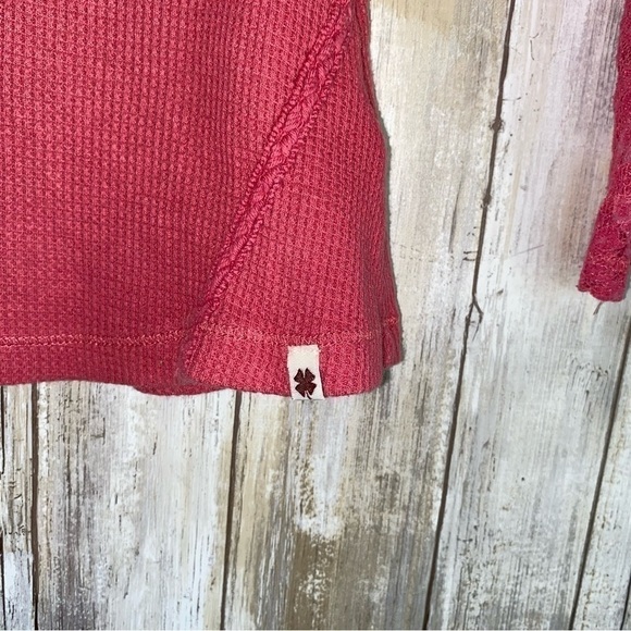 Lucky Brand Kids Pink Lace Sleeve Top - Picture 2 of 4